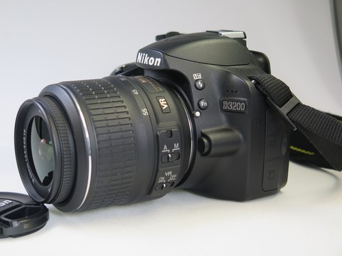 Nikon d3200 mit 55mm vr - mit,