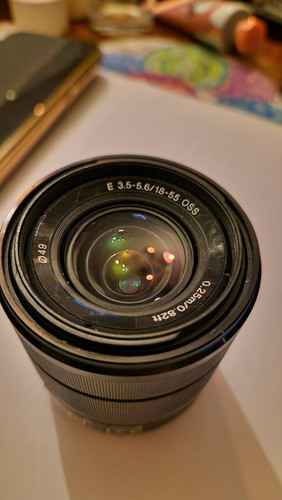 Sony 55mm 5 - 18-55mm, oss
