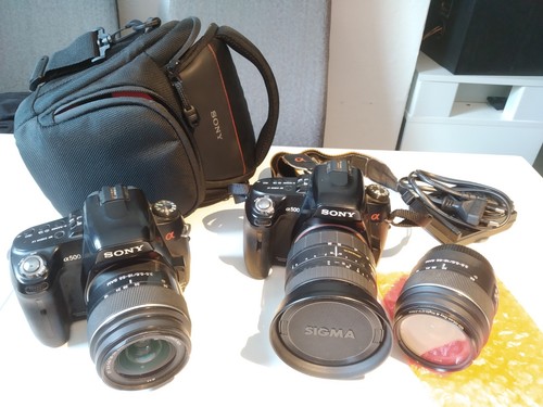 Sony alpha a500 3mp - a500, dslr