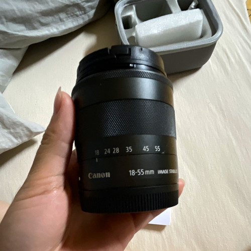Canon mm zoomobjektiv - 18-55,