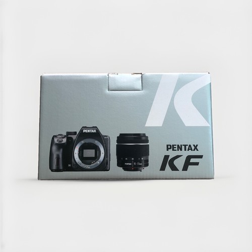 Pentax schwarz mit objektiv - kf,