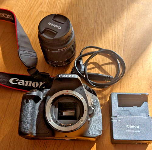 Canon eos 600d kamera - canon, +
