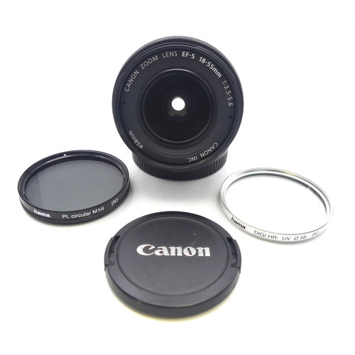 Canon zoom lens 18 - zoom, 18-55mm