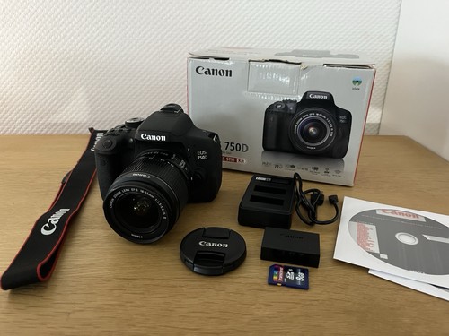 Kit canon eos 750d - eos, 750d,